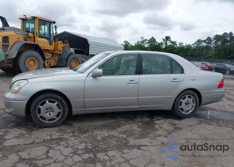 2002 Lexus Ls 430 из США, поврежденный, VIN JTHBN30F020056473